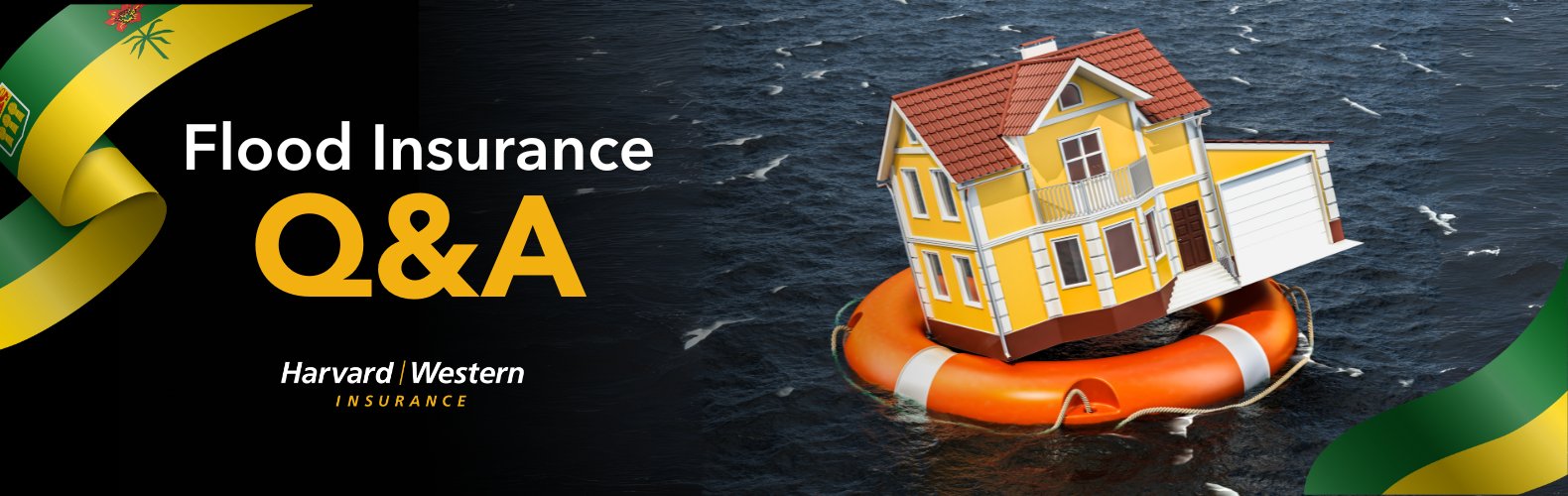 yellow house sitting on an orange raft sitting in the middle of water